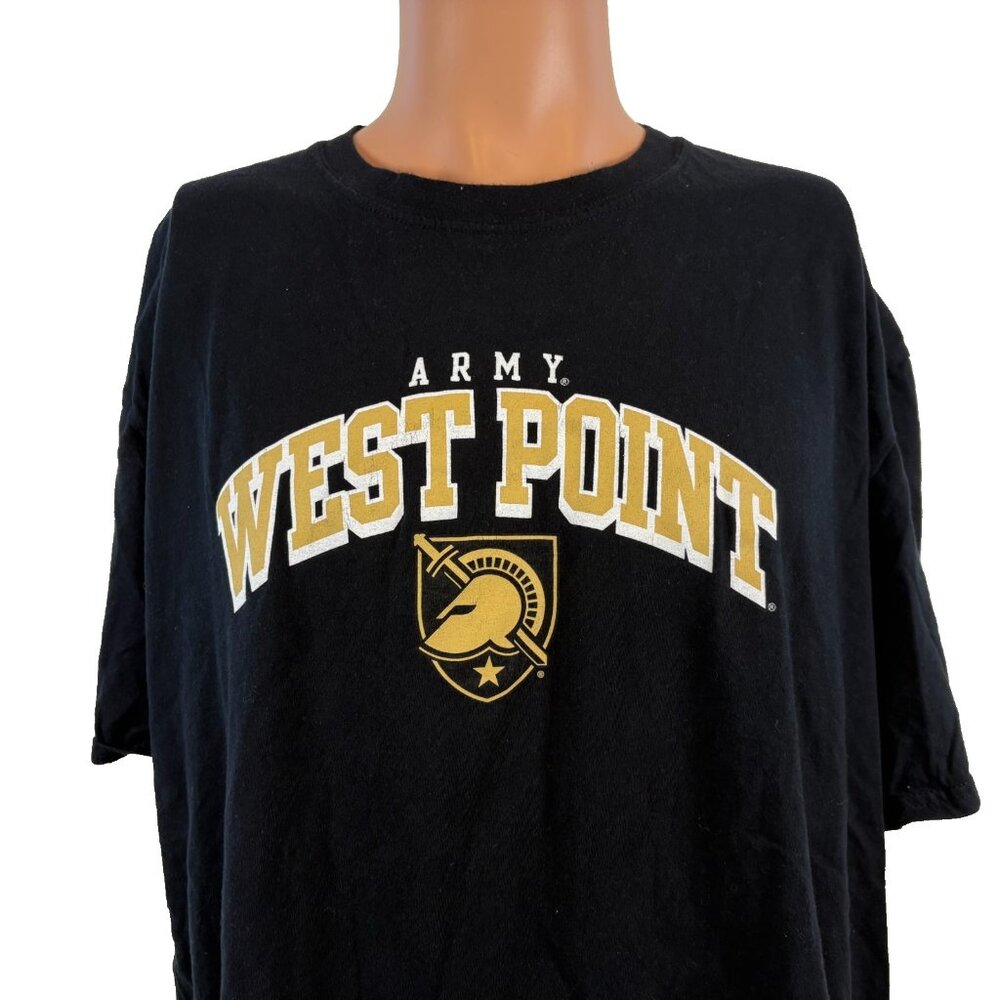 Army West Point T Shirt Mens Size 2XL Fanatics Black Knights NCAA College